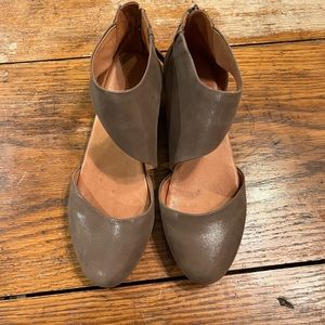 Gentle Souls leather wedges 10